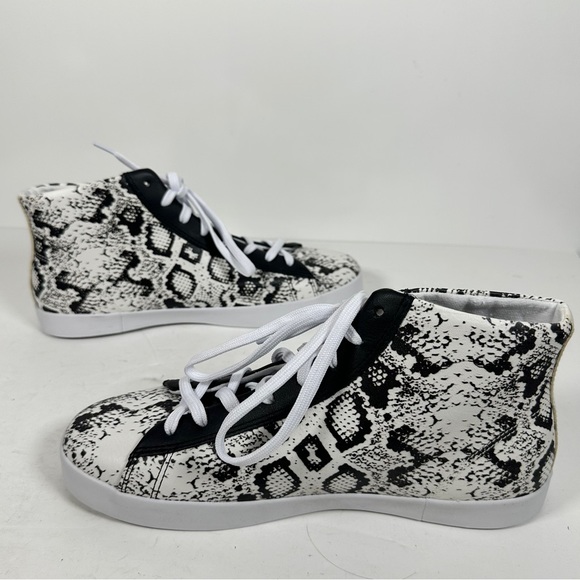 NWB OTBT Hologram in Snake Print High Top Sneaker - Picture 8 of 12